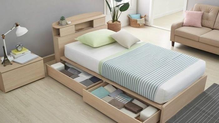 Trik Memaksimalkan Ruang Di Bawah Tempat Tidur Yang Sering Terlupakan